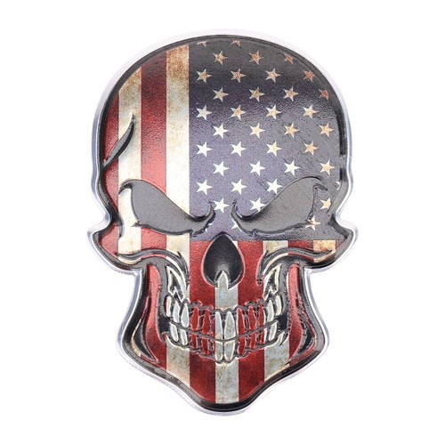 Metall skull totenkopf - 3d,