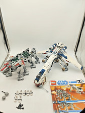 LEGO 10195 Republic Dropship with AT-OT RARE Star Wars  Clone Wars 7676 7675