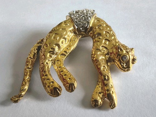 Vintage brosche panther - brosche,