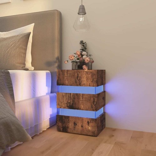 Led nachttisch nachtschrank - led,