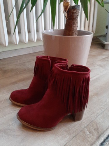 Stiefelette mit fransen - stiefelette,