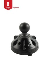 RAM Mounts RAP-B-224-2U Saugfuss mit B-Kugel (1 Zoll) - Drehverschluss