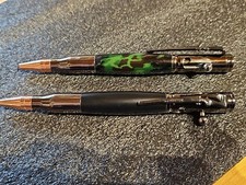 2 Kugelschreiber - Karabiner