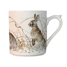 Gien Sologne Henkelbecher Motiv Kaninchen 0,30 l