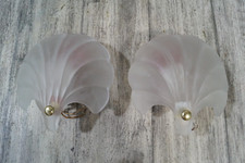 2x Wandlampe Muschel