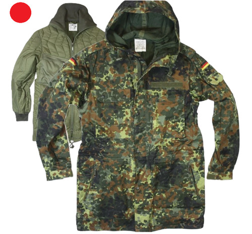 Original bundeswehr parka - original,