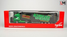 1:87 Herpa MB Actros Koffer Sattelzug LKW Kübler // X_400