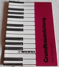 Wersi Grundbauanleitung (Alle Orgeltypen)  gebraucht