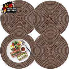 Runde Tischsets 30cm aus