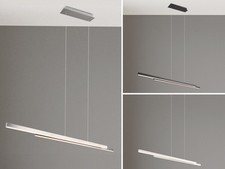 LED Pendelleuchten Metall modern über Esstisch oder Kücheninsel, 110cm lang