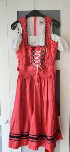 Dirndl trachtenkleid mit - dirndl,