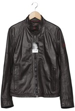 Strellson Jacke Herren Anorak Jacket Kurzmantel Gr. EU 46 Leder Braun #yi1mjsi