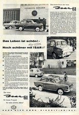 Glas Isar 61 XL Reklame 1960
