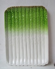 Spargelplatte, Keramik