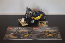 LEGO 42079 TECHNIC Schwerlast-Gabelstapler von 2019 mit Anleitungen und Stickern