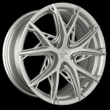 19 Zoll KESKIN KT24 5x108 ET40 Alufelgen SILVER PAINTED