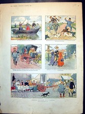 Antiker alter Druck durch