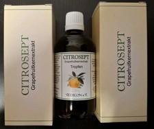  Citrosept original Grapefruitkernextrakt   Dr. Harich 3x 100ml  Neu