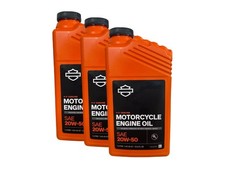 Original Harley-Davidson 360 Motorradöl – 3 Liter SAE 20W50