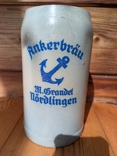 Maßkrug alt, 1L Ankerbräu M