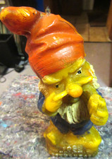 Alte Wachskerze Motiv