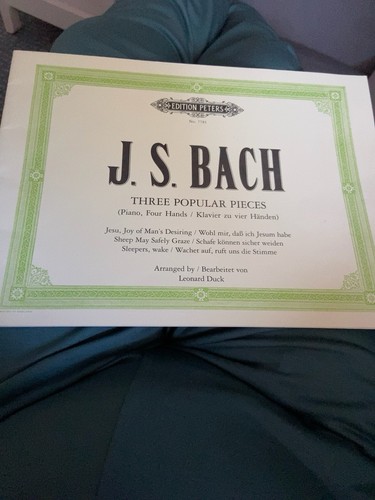 Bach three popular - s., –
