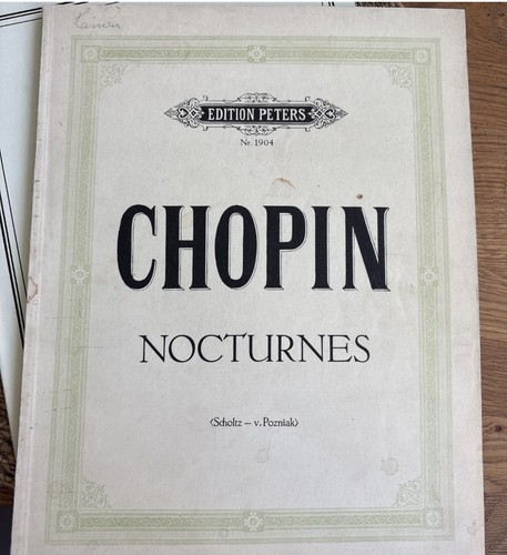 Edition peters chopin - edition,