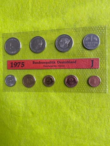 Kms brd 1975 prägefrisch - kms, im