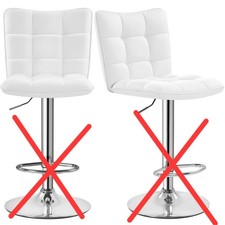 2 Stück Barhocker Sitz mit