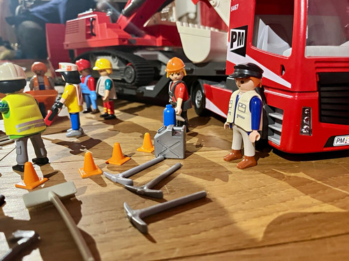 Playmobil baustelle mit - playmobil,