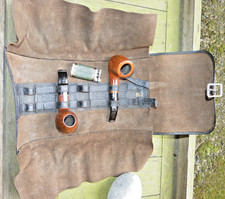 Dunhill leather pipe roll - , bag
