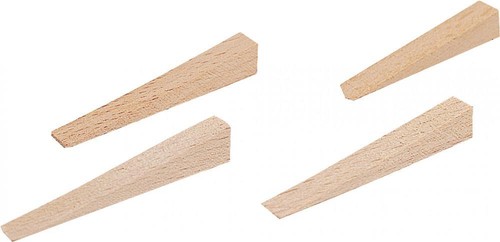 Kanalkeile aus buchenholz - kanalkeile,
