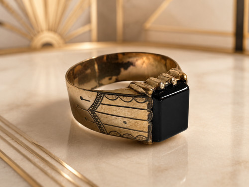 Jugendstil seltener ring - -,