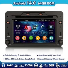 8 Kern Android 14 Navi Autoradio Carplay Alfa Romeo Spider Brera 159 Sportwagon