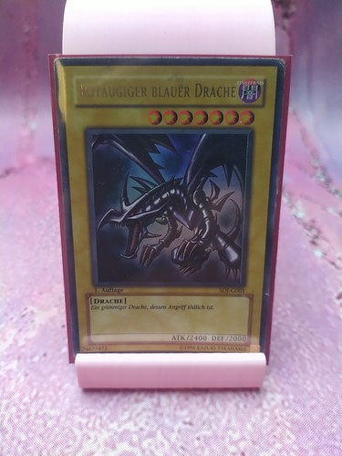 Rotäugiger blauer drache - rotäugiger,