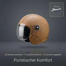 Jethelm Downhill Braun Helme