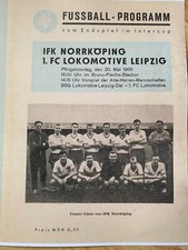 Intercup 1.FC Lok Leipzig -