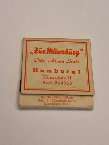 Streichholzheftchen zur - streichholzheftchen,,