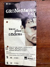 Herbert Grönemeyer bleibt alles anders Tour Ticket 1998, Sporthalle Hamburg