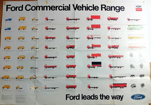 Seltenes werbeplakat ford - seltenes,