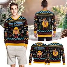 The Good Power of Christmas He-Man Ugly Christmas Sweater, Weihnachtsgeschenke