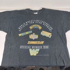 WWF Wrestling T-Shirt Fan Club