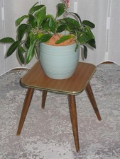 Blumen hocker holz - blumen-hocker, 50/60er
