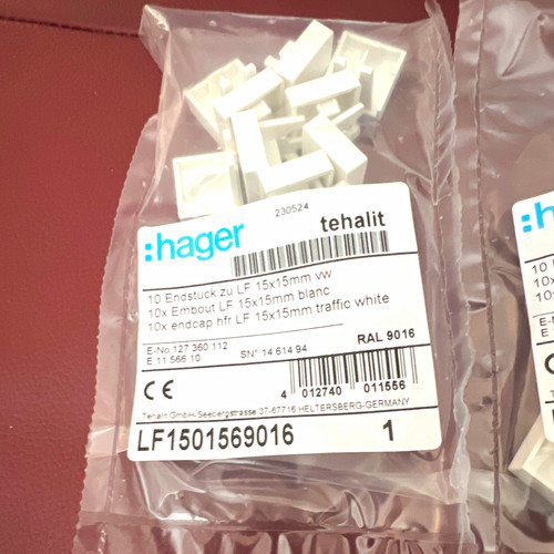 Hager tehalit endstück - tehalit,