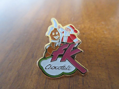 Pin weihnachtsmann schokolade - pin,