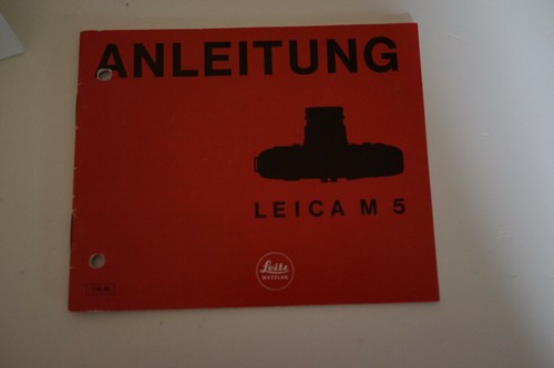 A0127 leica m5 anleitung - m5,