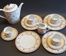 Winterling Dessina 14 Teile Porzellan Geschirr Kaffee Tassen Teller Kanne Milch