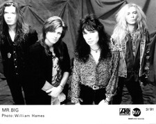 Mr. Big - Promo Photo 1991 - Lean Into It - Eric Martin