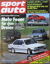 Sport Auto 08/84