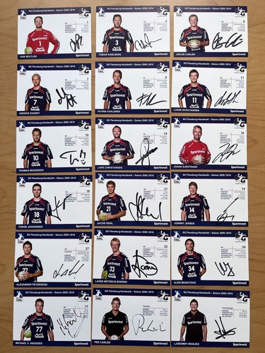 389 18 autogrammkarten - 18,